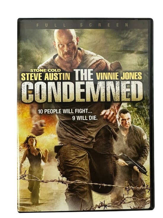 The Condemned DVD 2007 Full Screen R Stone Cold Steve Austin Vinnie Jones - Picture 1 of 6